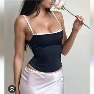 HOUSE OF CB Eli and malala satin skirt set